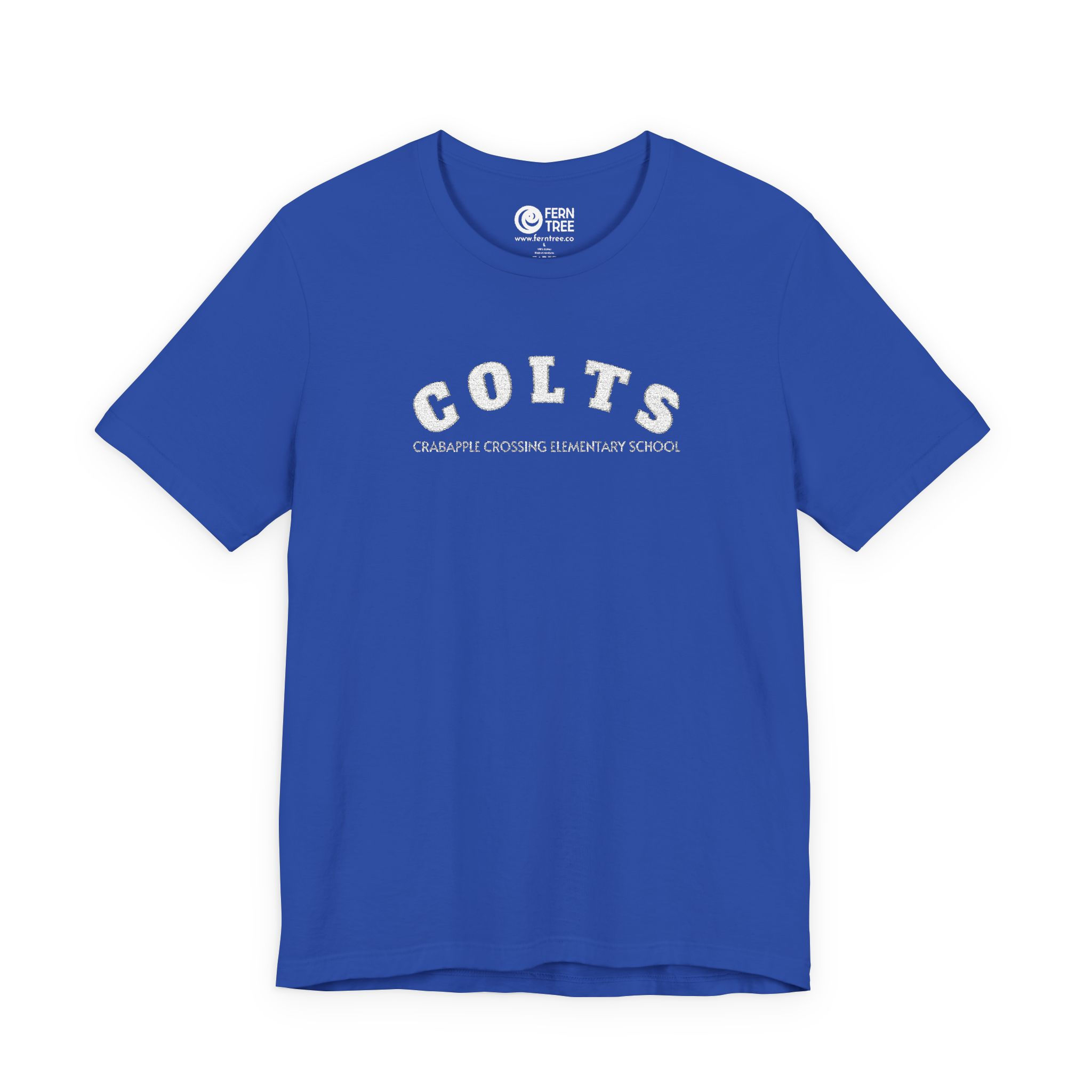 Blue Colts t-shirt with team logo