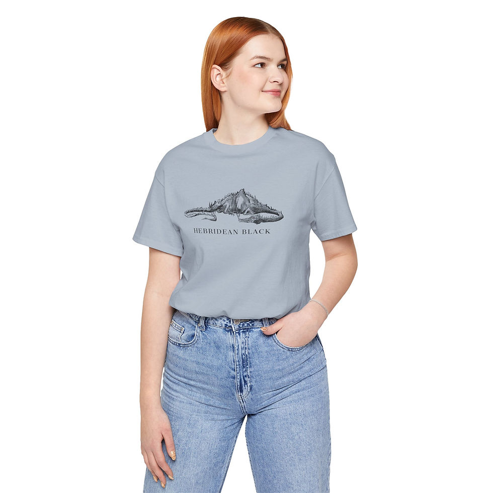 Thumbnail: Hebridean Black Dragon | Unisex | Light Blue