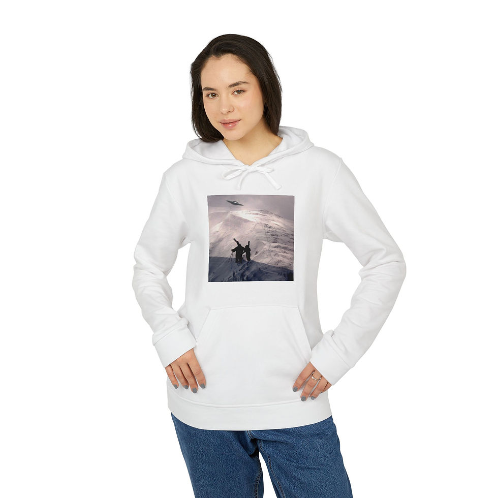 Thumbnail: Kachina Woo Woo | adidas Fleece Hoodie | XS - 4XL | White 