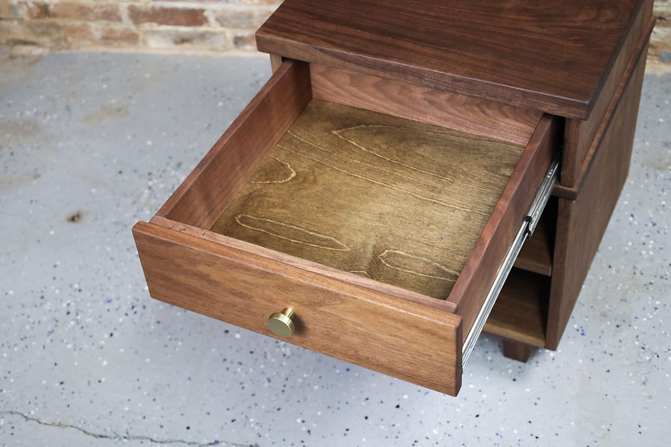 Thumbnail: Black Walnut "Lucca"  End Table