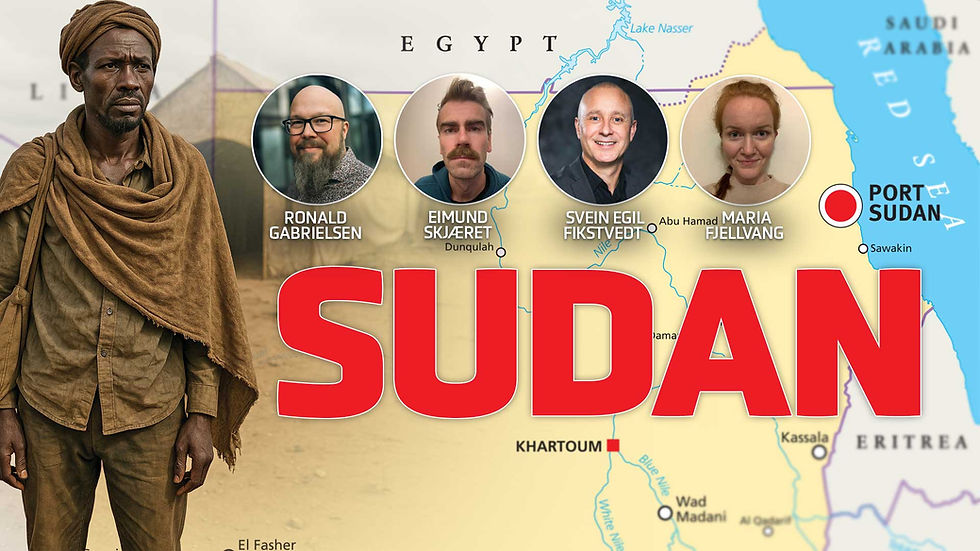 Sudan er et land med enorme åndelige behov og store muligheter. Midt i krig, fattigdom og ustabilitet finnes det millioner av mennesker som aldri har hørt evangeliet om Jesus Kristus og det er det land i Afrika med flest unådde folkegrupper.