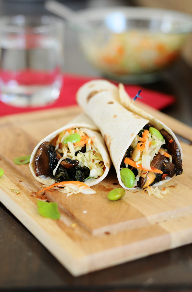 Asian Fusion Veggie Tacos {Vegan, GlutenFree}