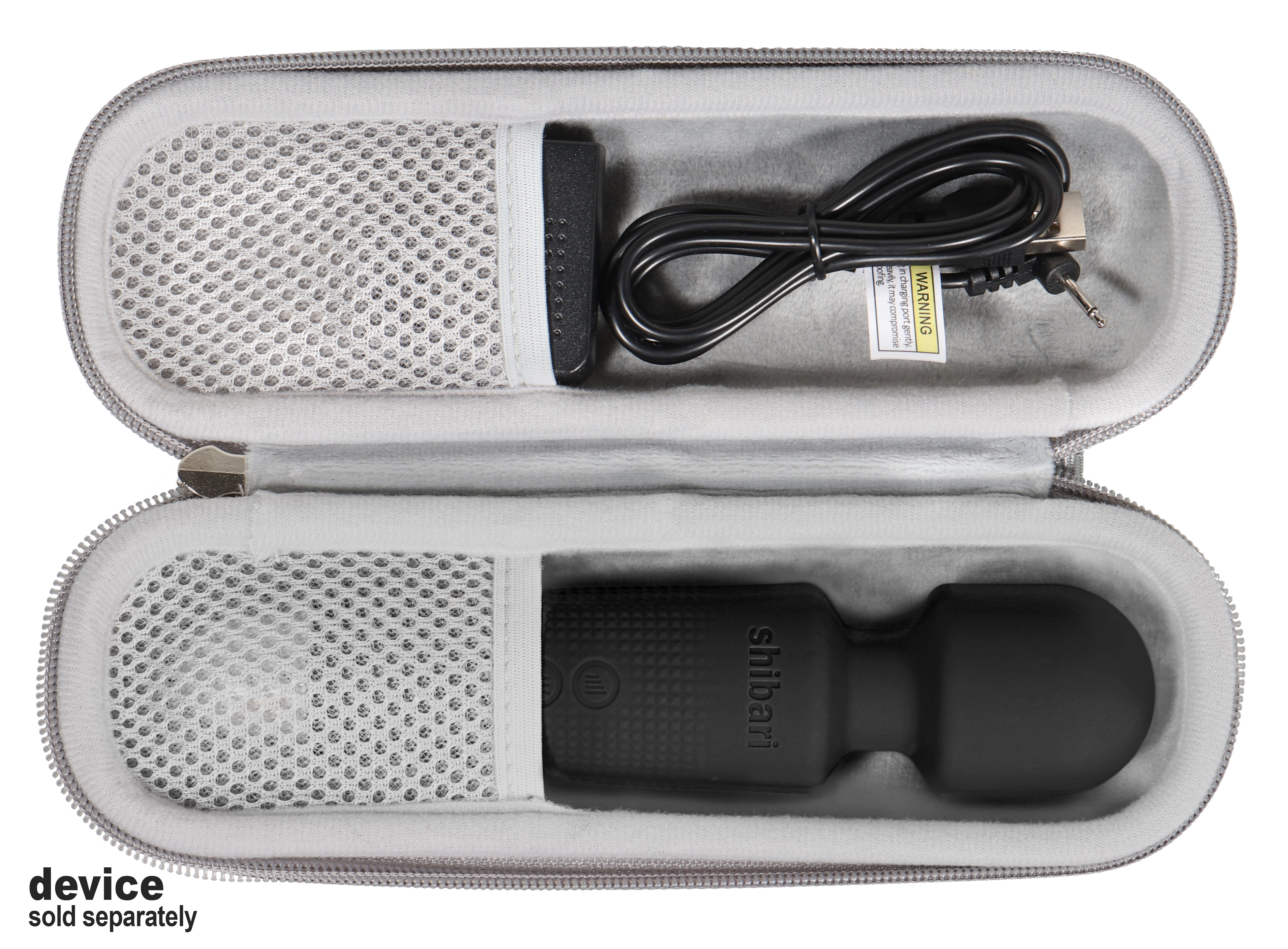 Personal Massager Case (gray tweed)