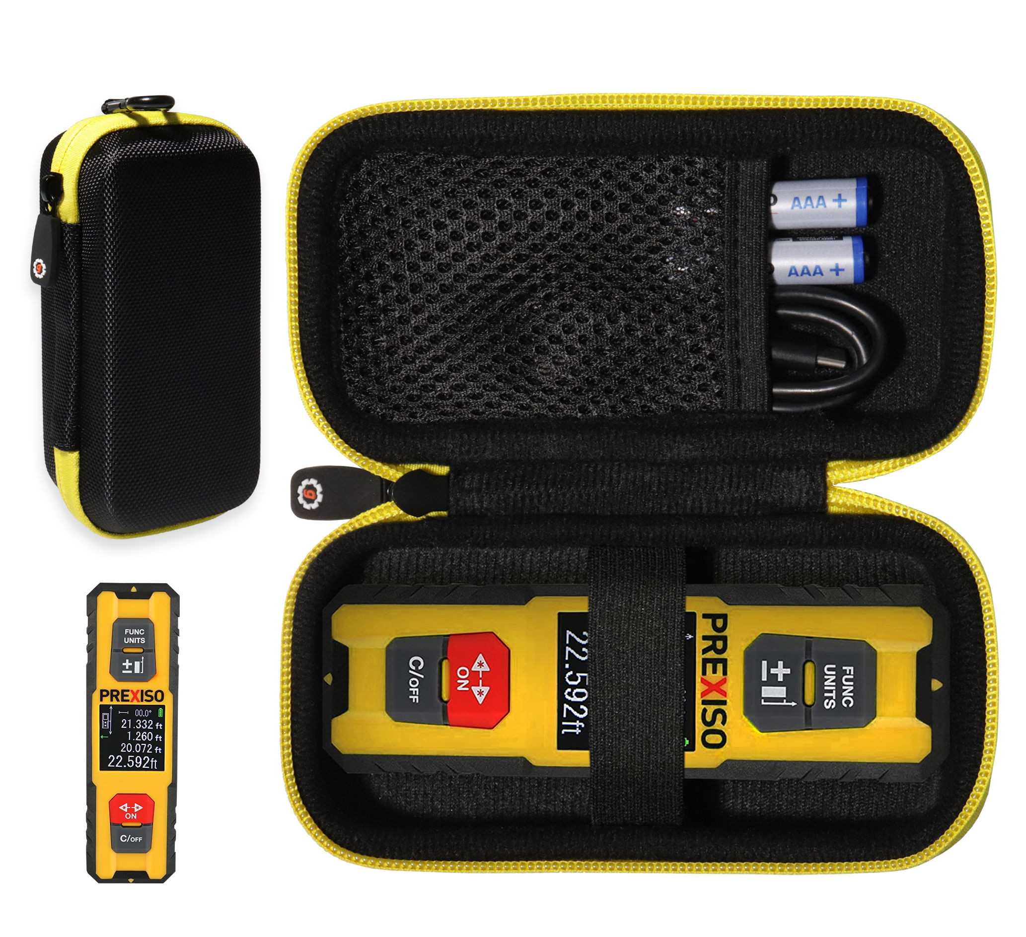 Laser Distance Measure Case for PREXISO Dual Laser Measure- 230Ft