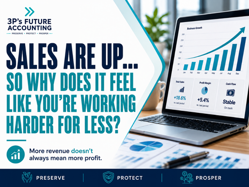 sales up but profits down