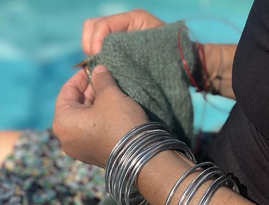Crochet comme tricot - activités nomades