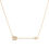 Miniatura: Collana Freccia Mini in Oro Giallo 18kt e Diamanti