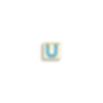 Thumbnail: ABC Cube Letter N-Z Enamelled