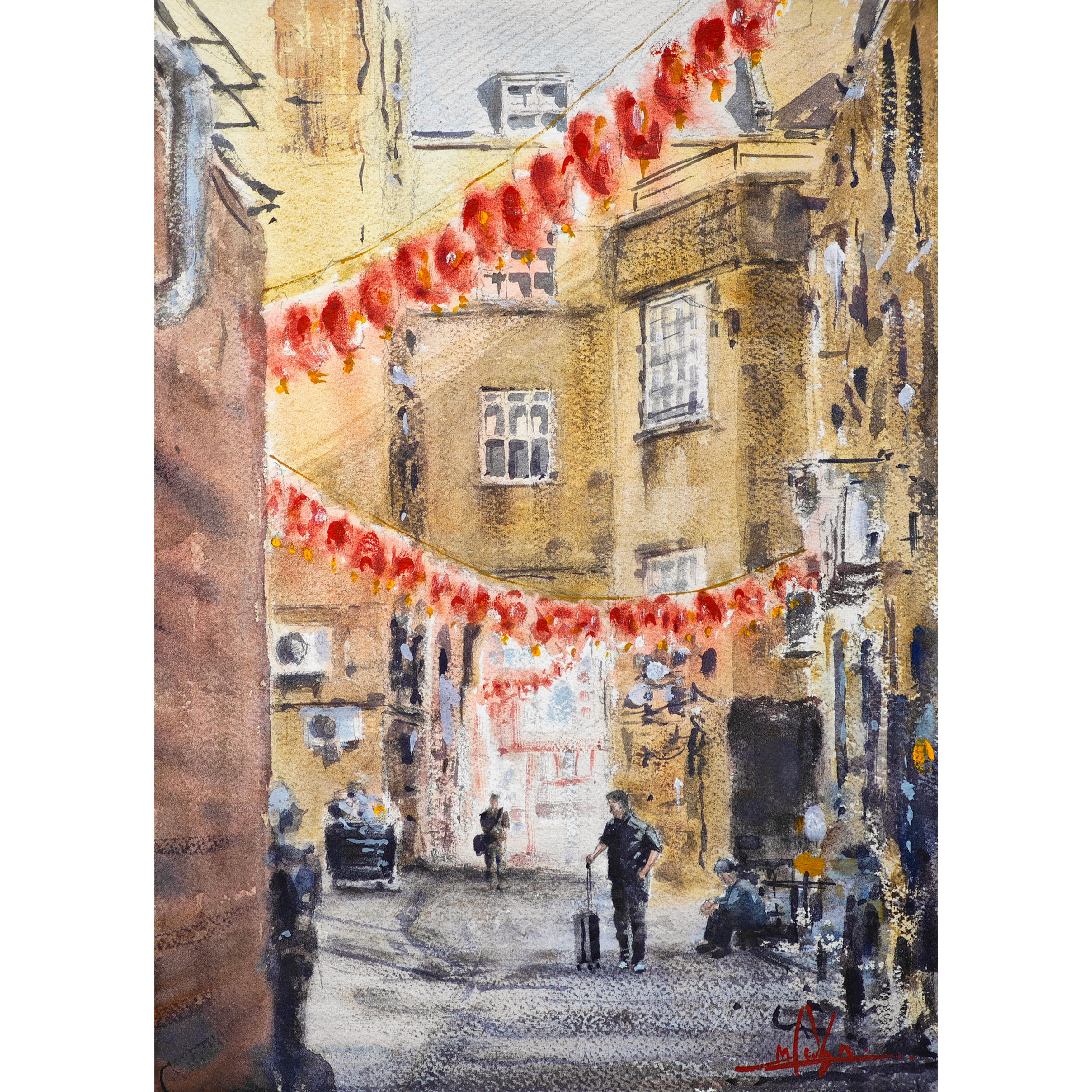 The Back Alleys of Chinatown