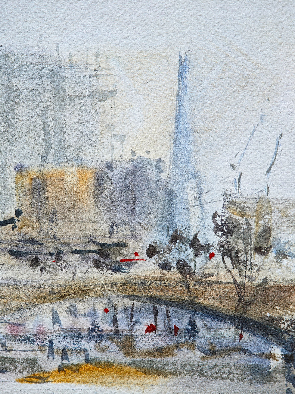 Thumbnail: Waterloo Bridge Before the Downpour