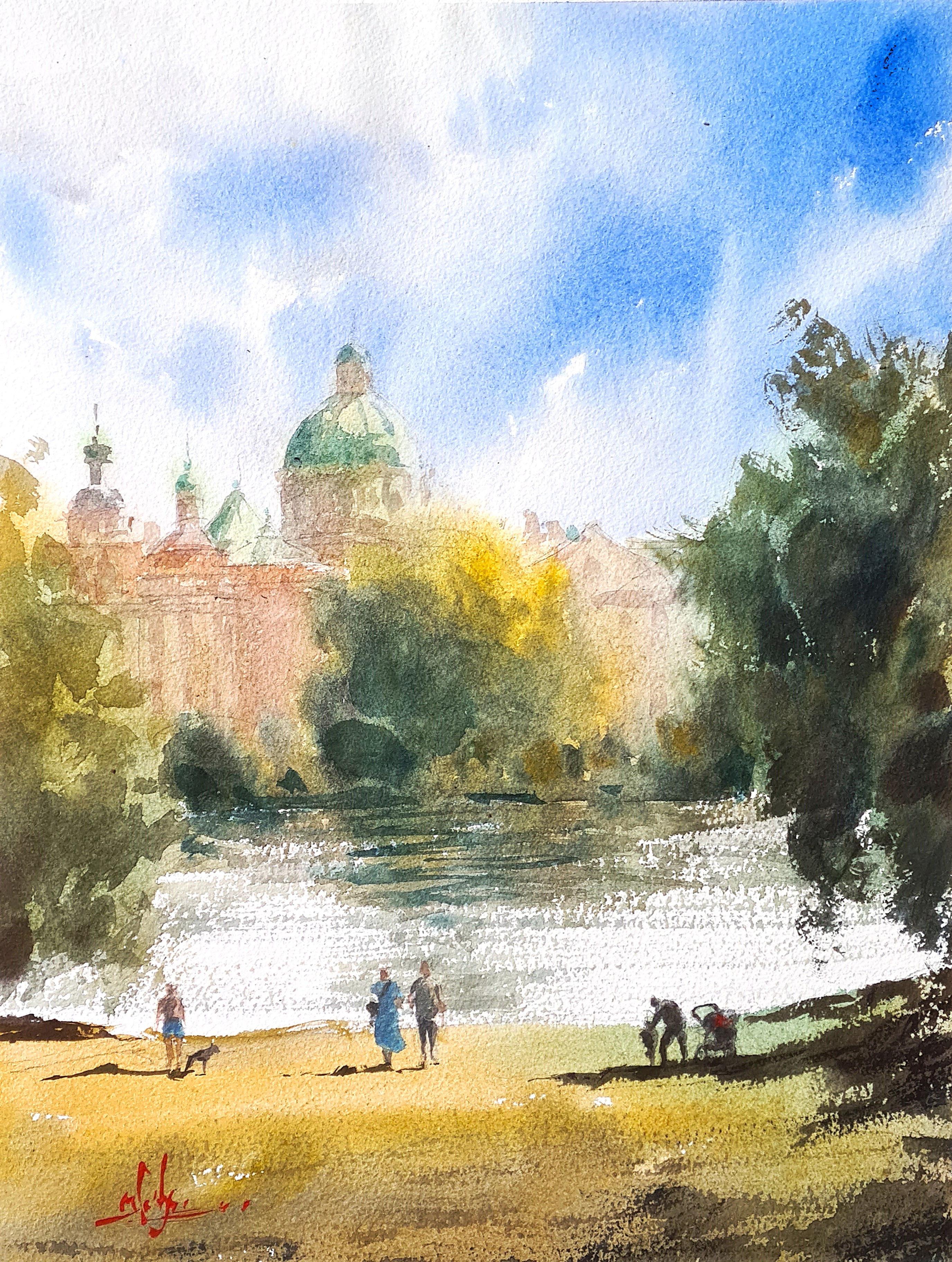 Summer in Prague, Czech Republic