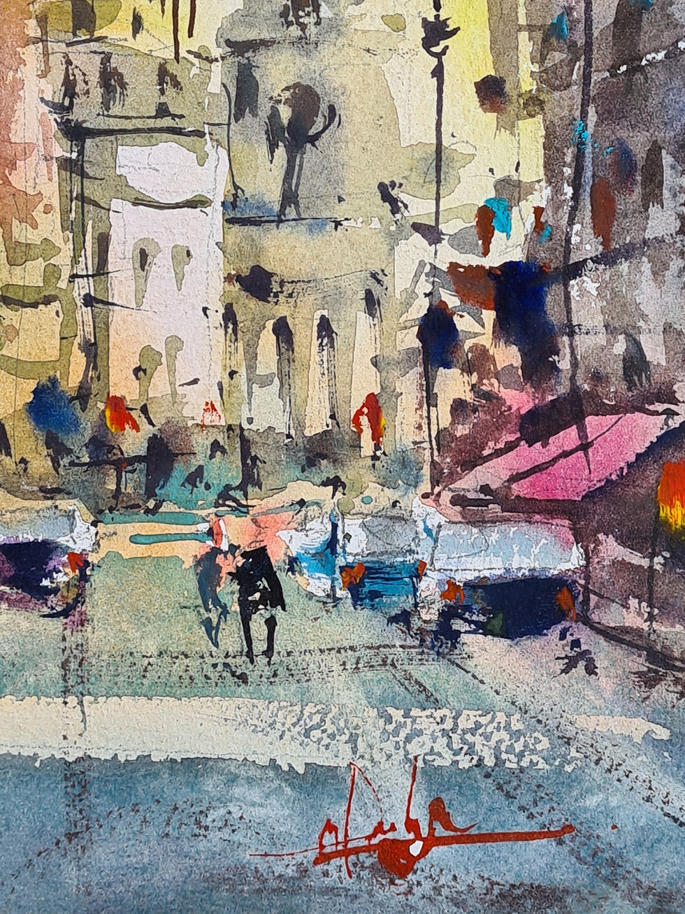 Thumbnail: As the Sun Sets, St Martin's Rd, London