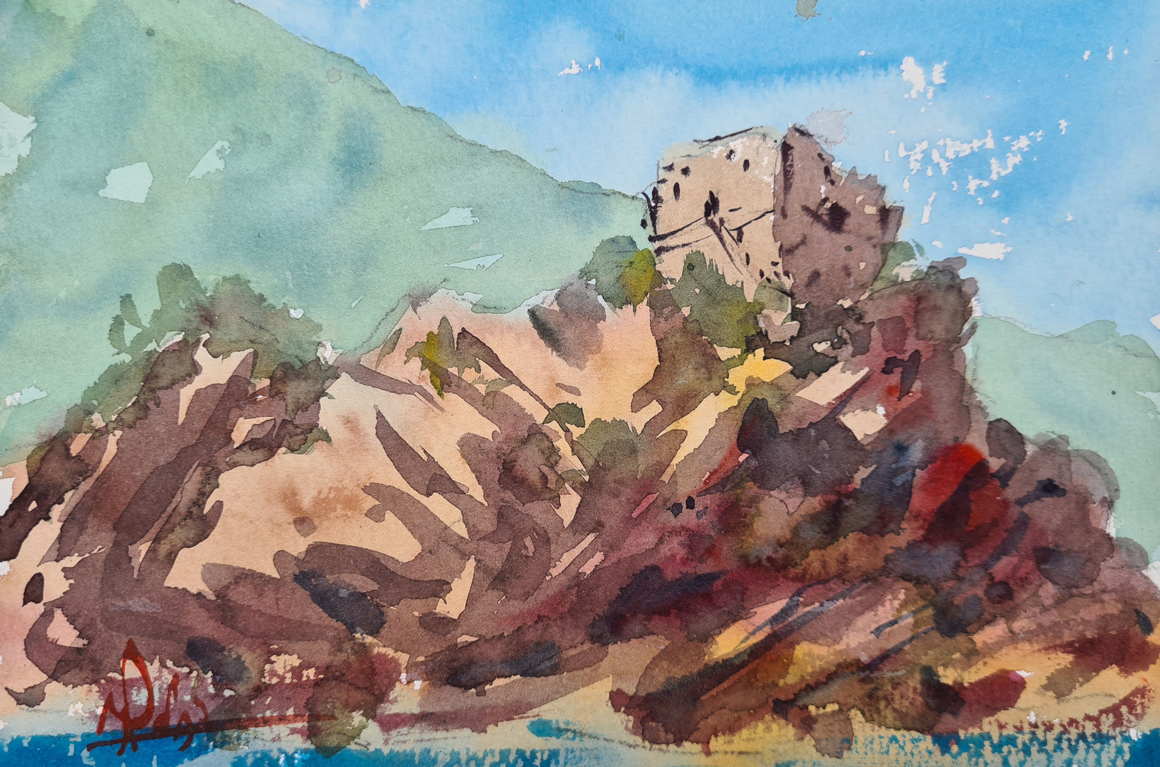 Fort in the Hill, Corsica