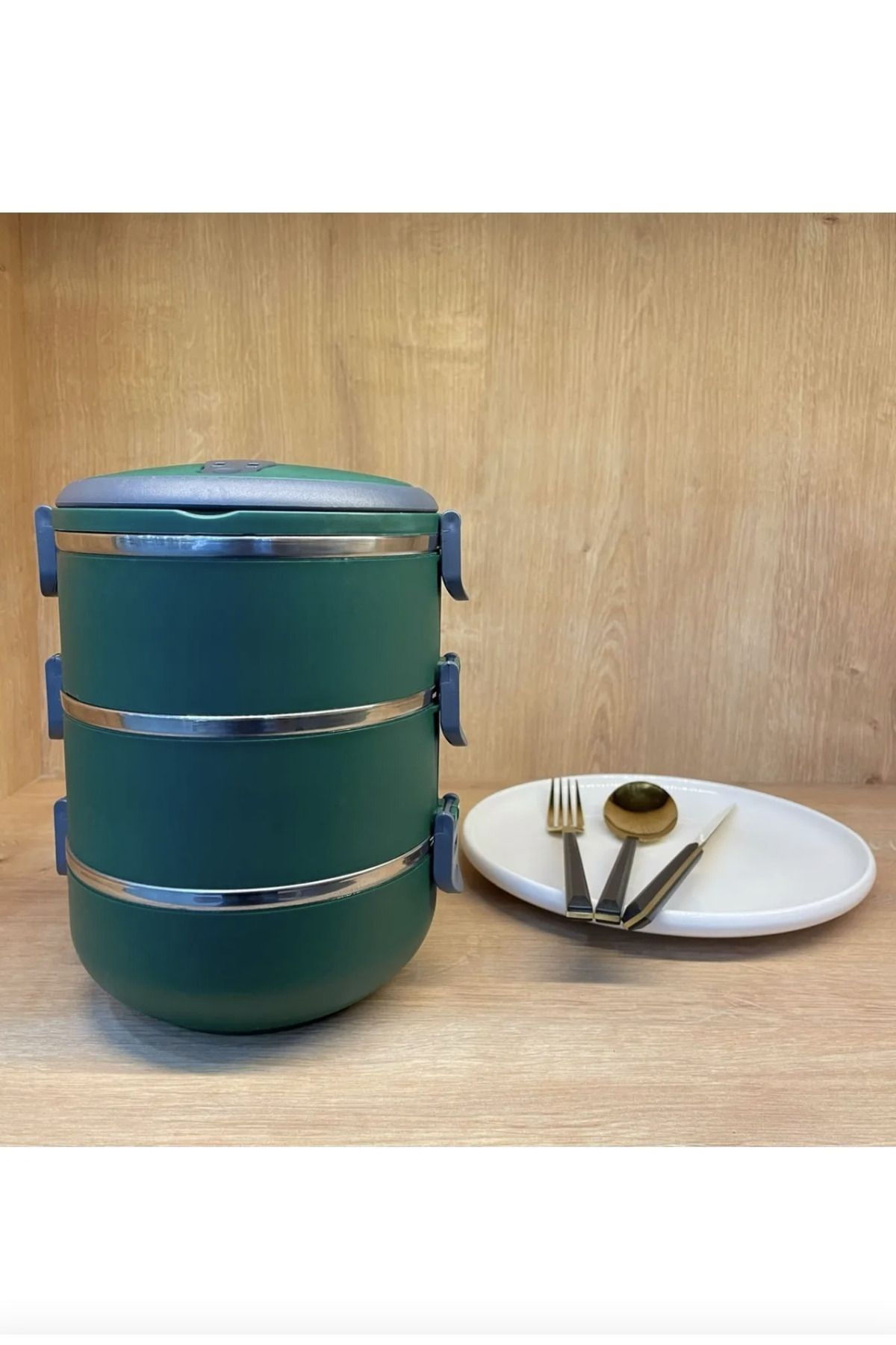 Freshbox 3 Katlı Sızdırmaz Yemek Termosu Sefer Tası