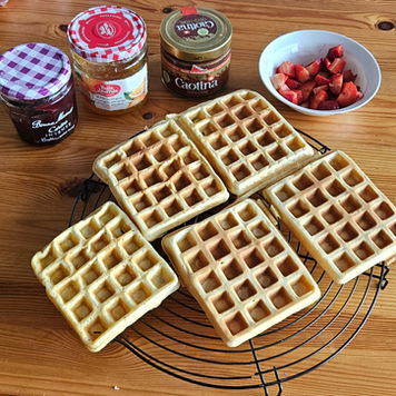 Easy Waffles - another method
