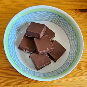 Chocolate Cherry Nougat Squares