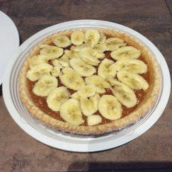 Banana toffee Pie (Banoffee)