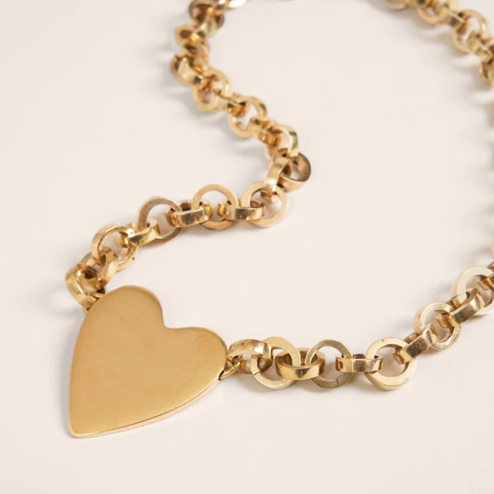 Heart Link Necklace