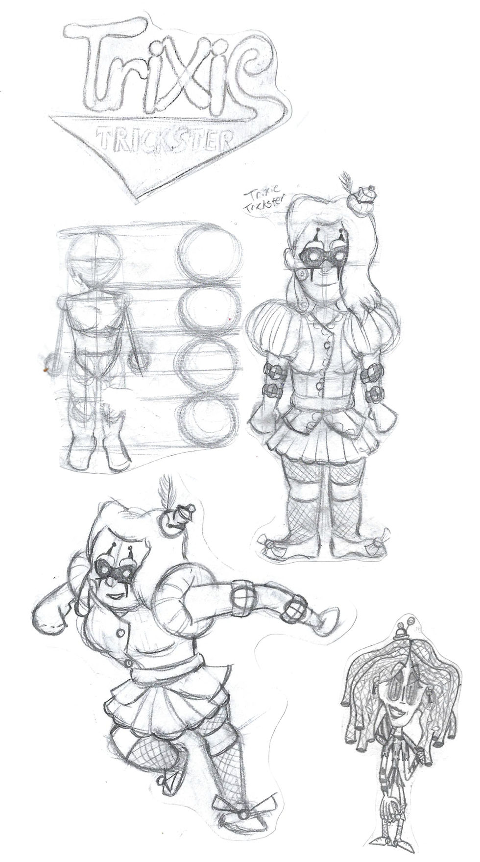 Trixie Initial Designs