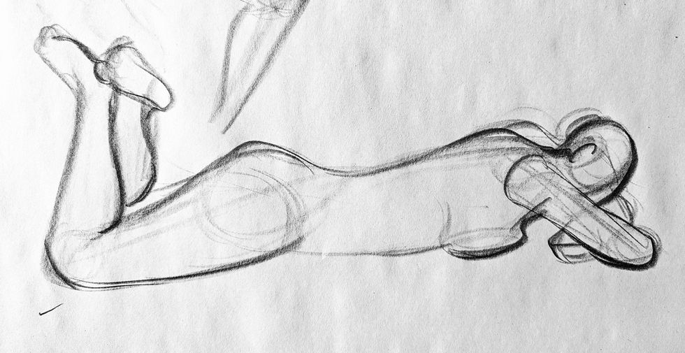 Face and Body Down
