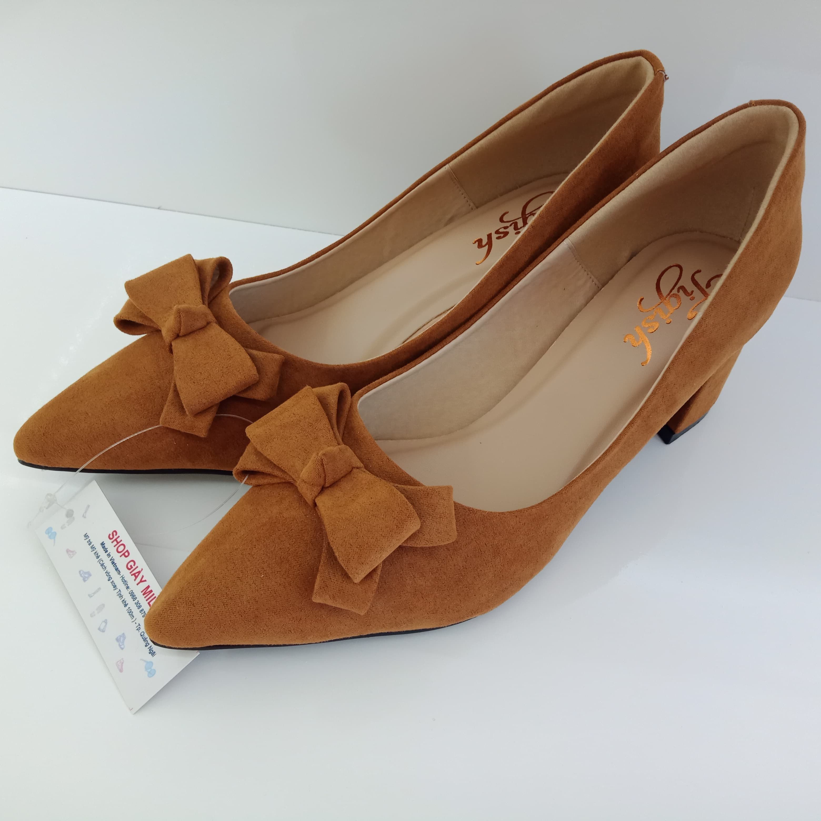 Cao gót nơ bánh ú- da lộn 4507NU