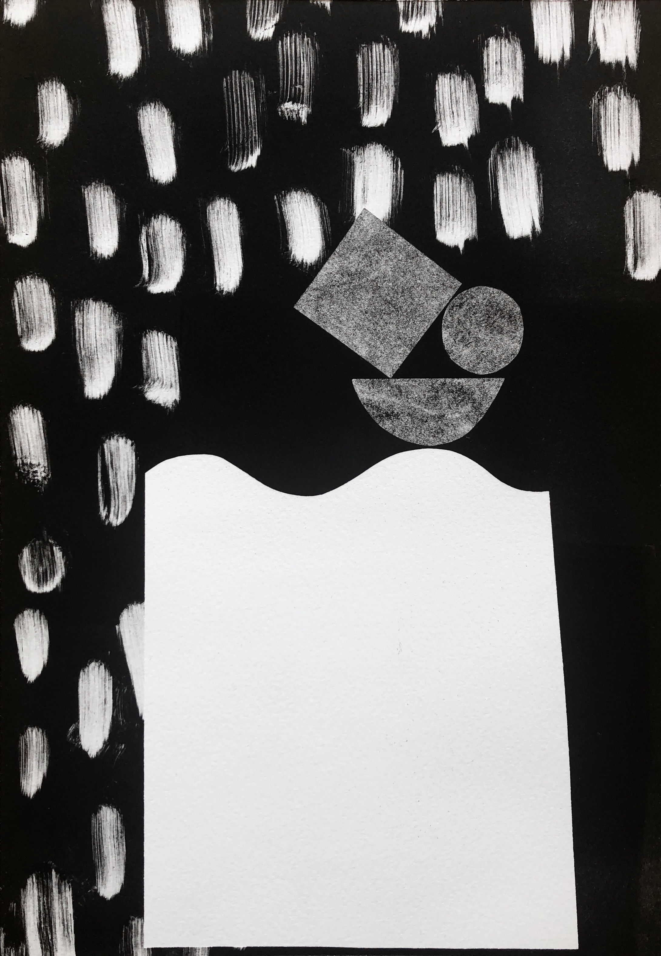 Rectangle mono print 9