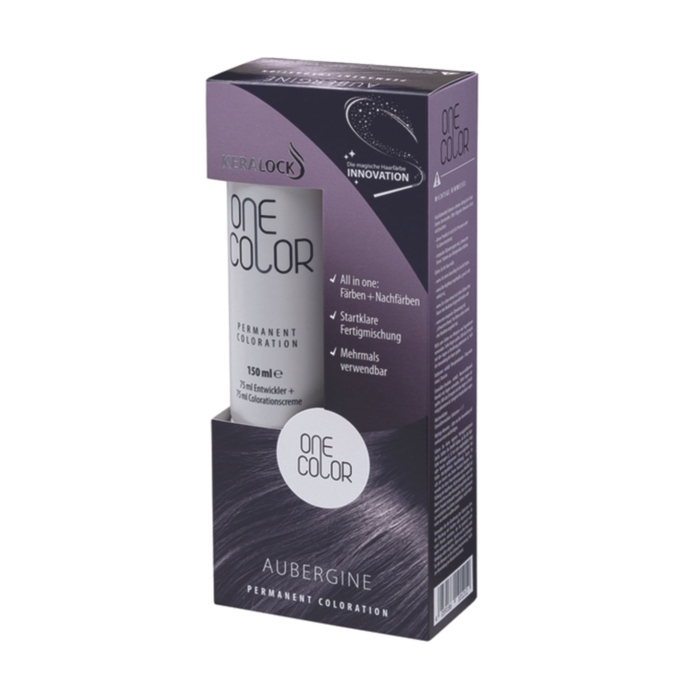 Keralock ONE COLOR by KERALOCK Coloration aubergine.