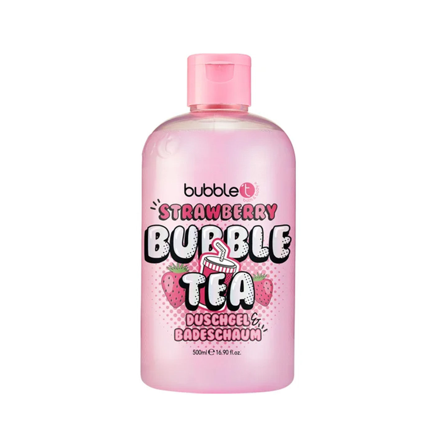 BUBBLE T DUSCHE STRAWBERRY