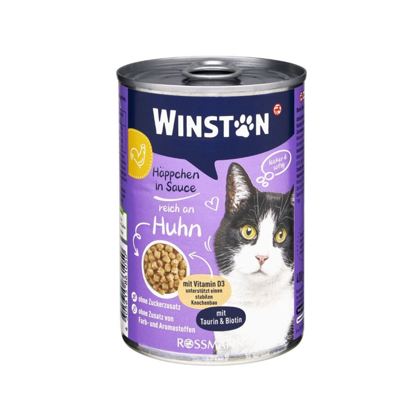WINSTON K DOSE HÄPP. HUHN 400G