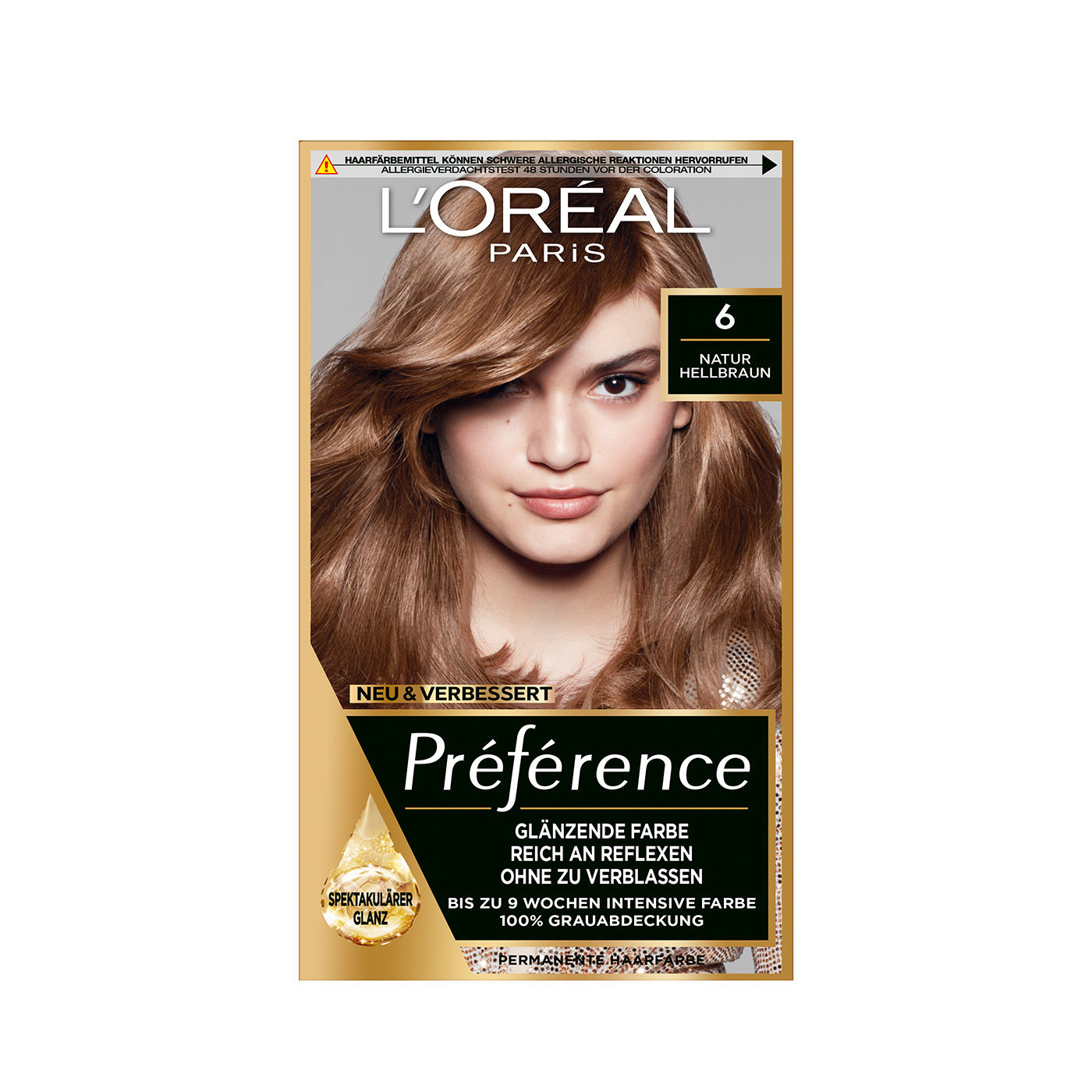 PREFERENCE 6 NATUR HELLBRAUN