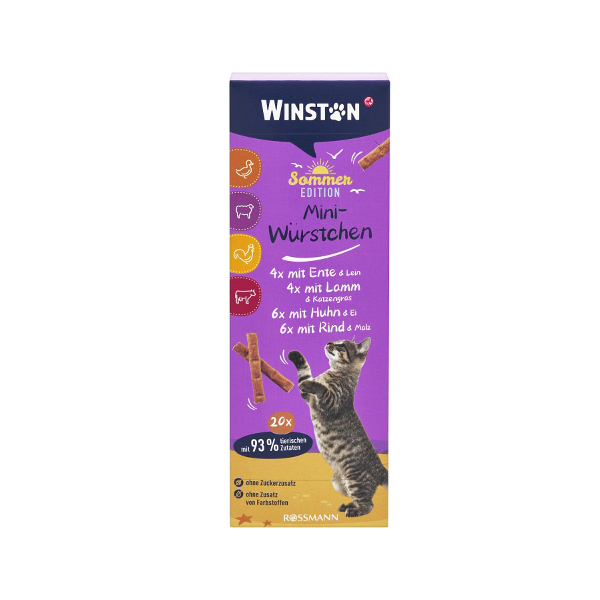 WINSTON K MINI WÜRST. SOMMER