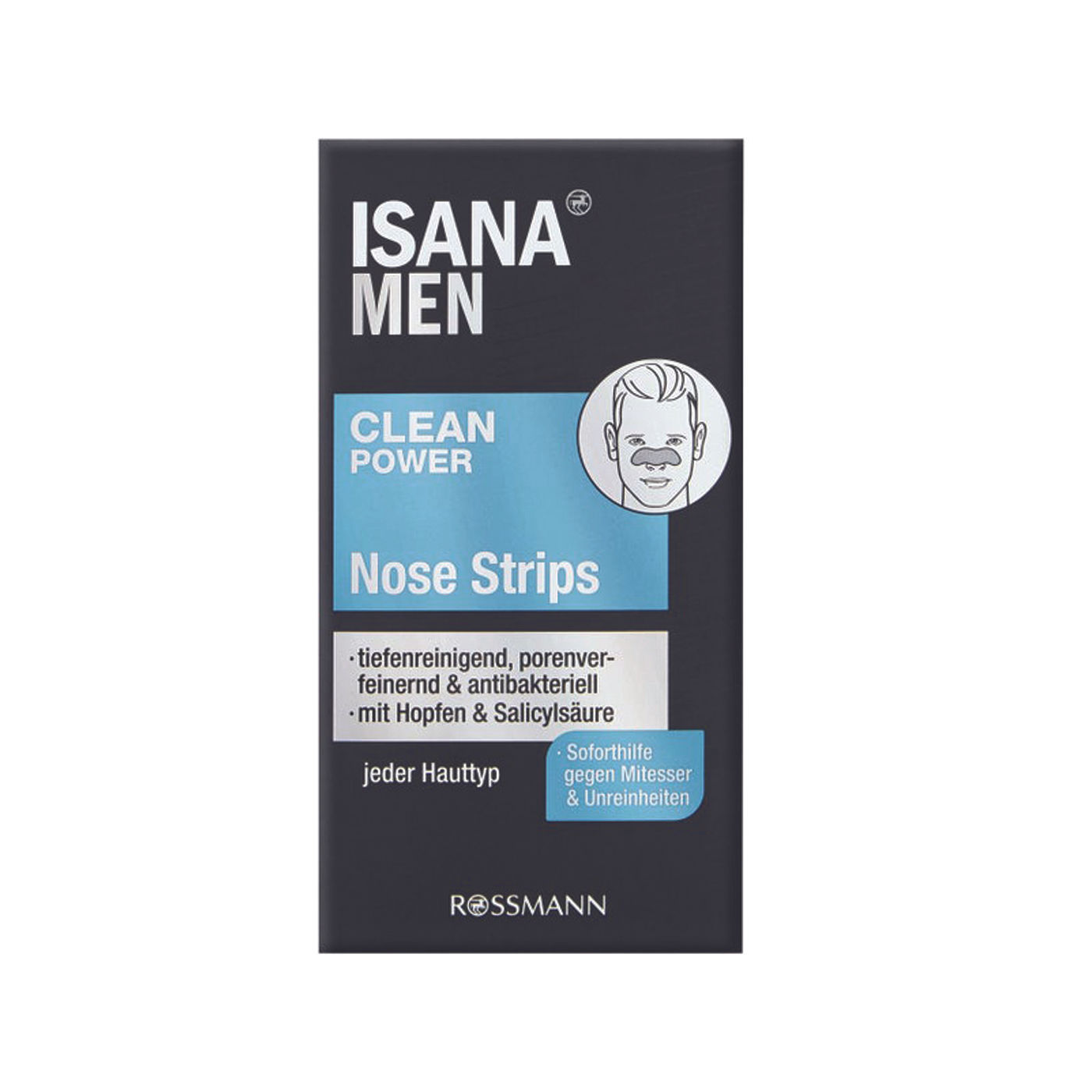 ISANA MEN Clean Power Nose Strips