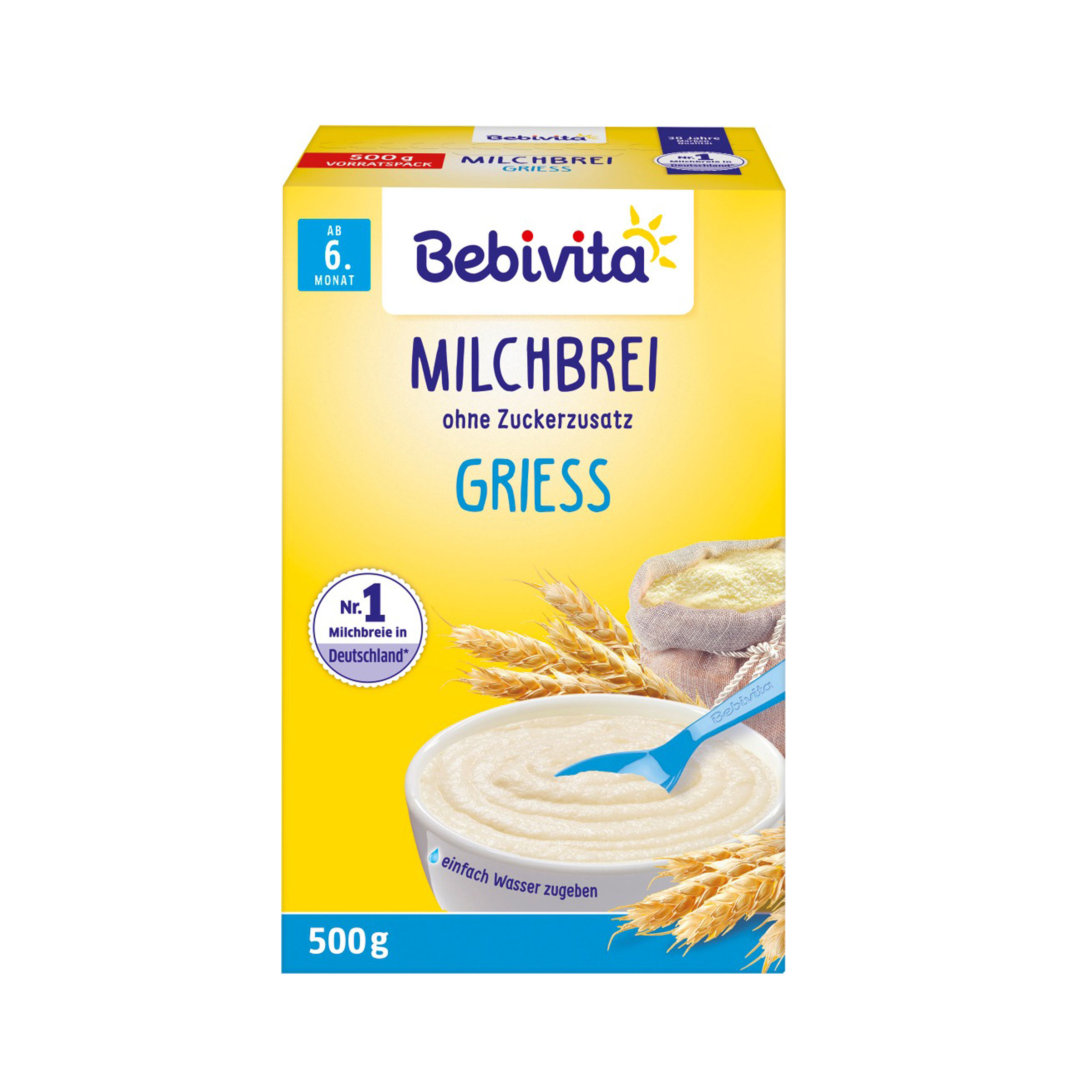 BEBIV.MB GRIESS 500G 6M