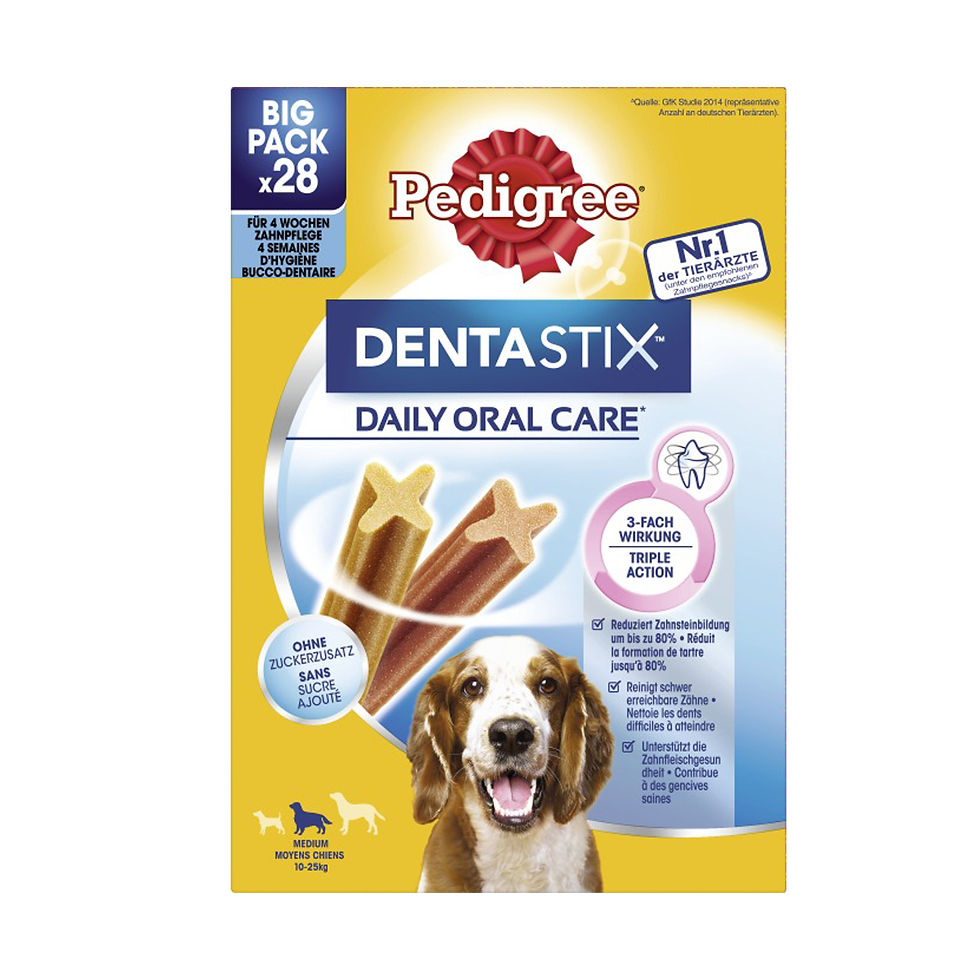 PEDIGREE DENTASTIX MEDIUM 4X7