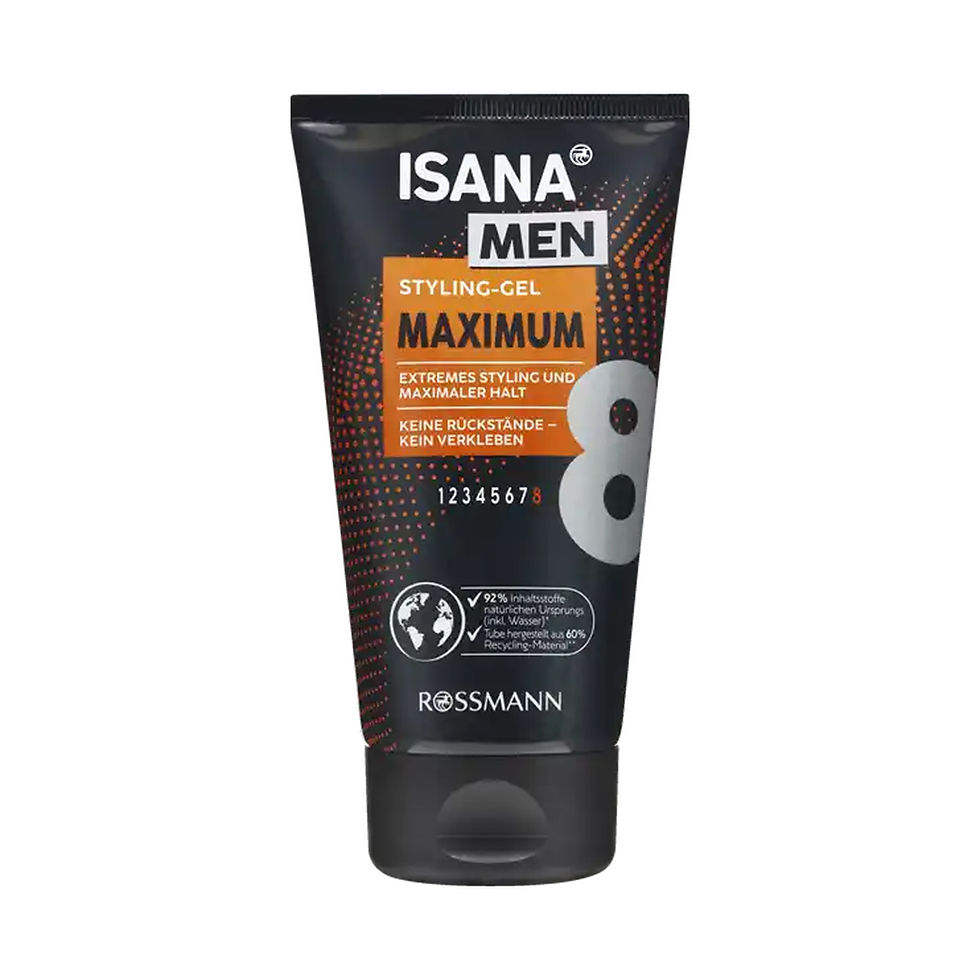 ISANA MEN STYLING GEL STUFE 8