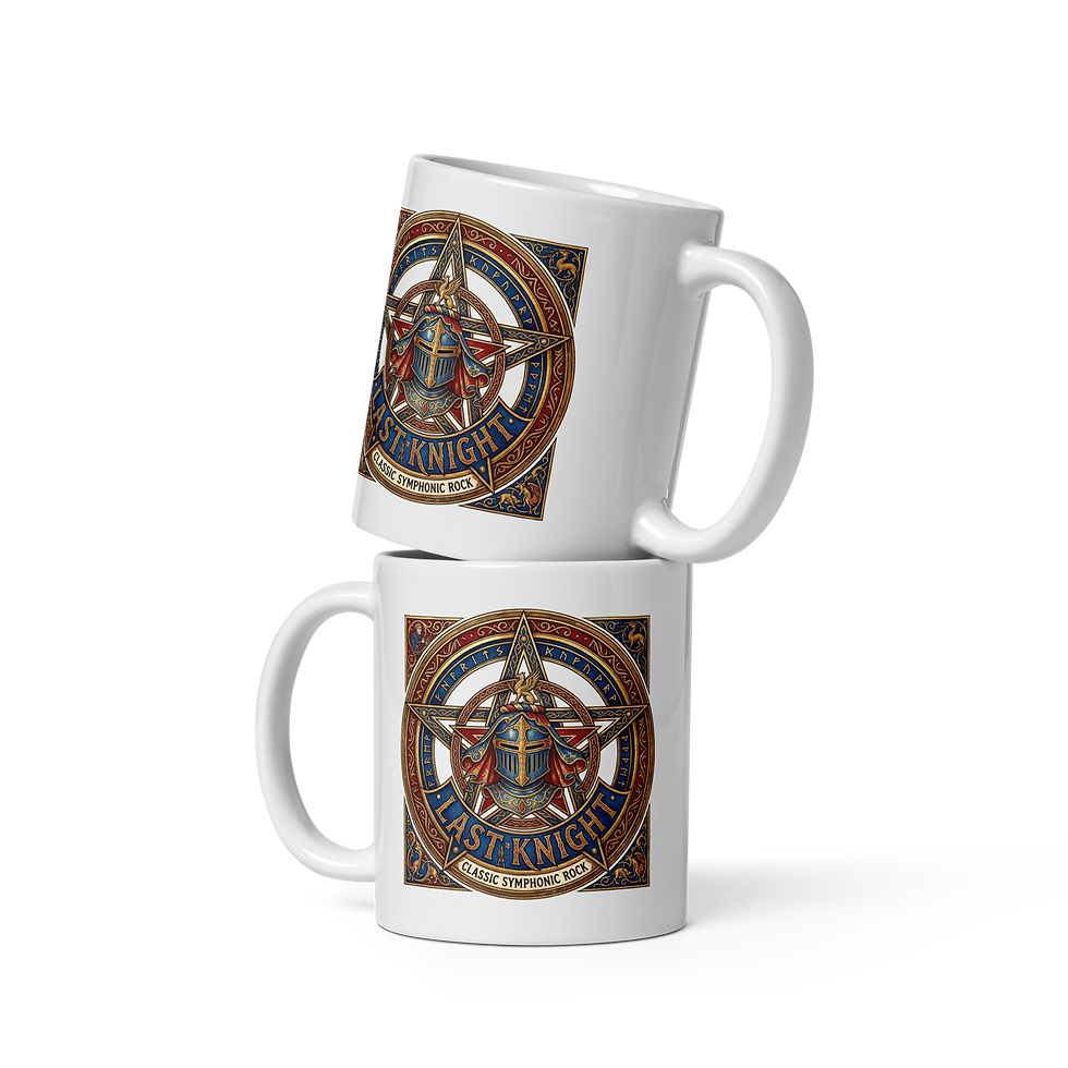 Thumbnail: Last Knight - The Lords of Wisdom - White glossy mug