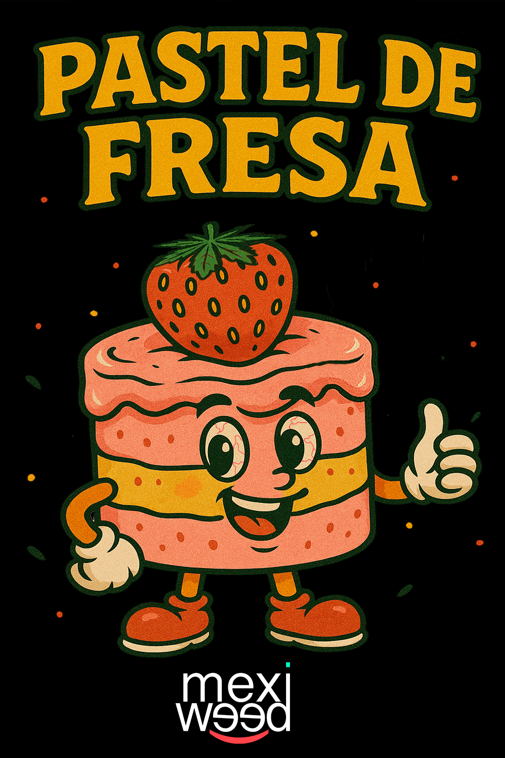 Pastel de Fresa – Feminizada Premium (Pack 10 semillas)