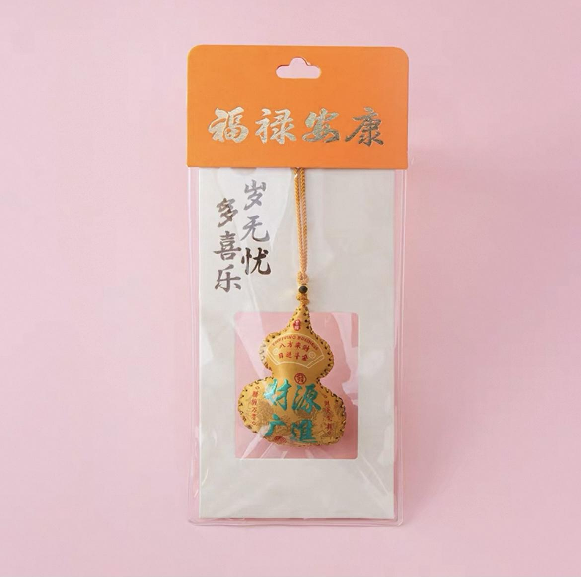 Herbál kalabash autódísz - gazdagság