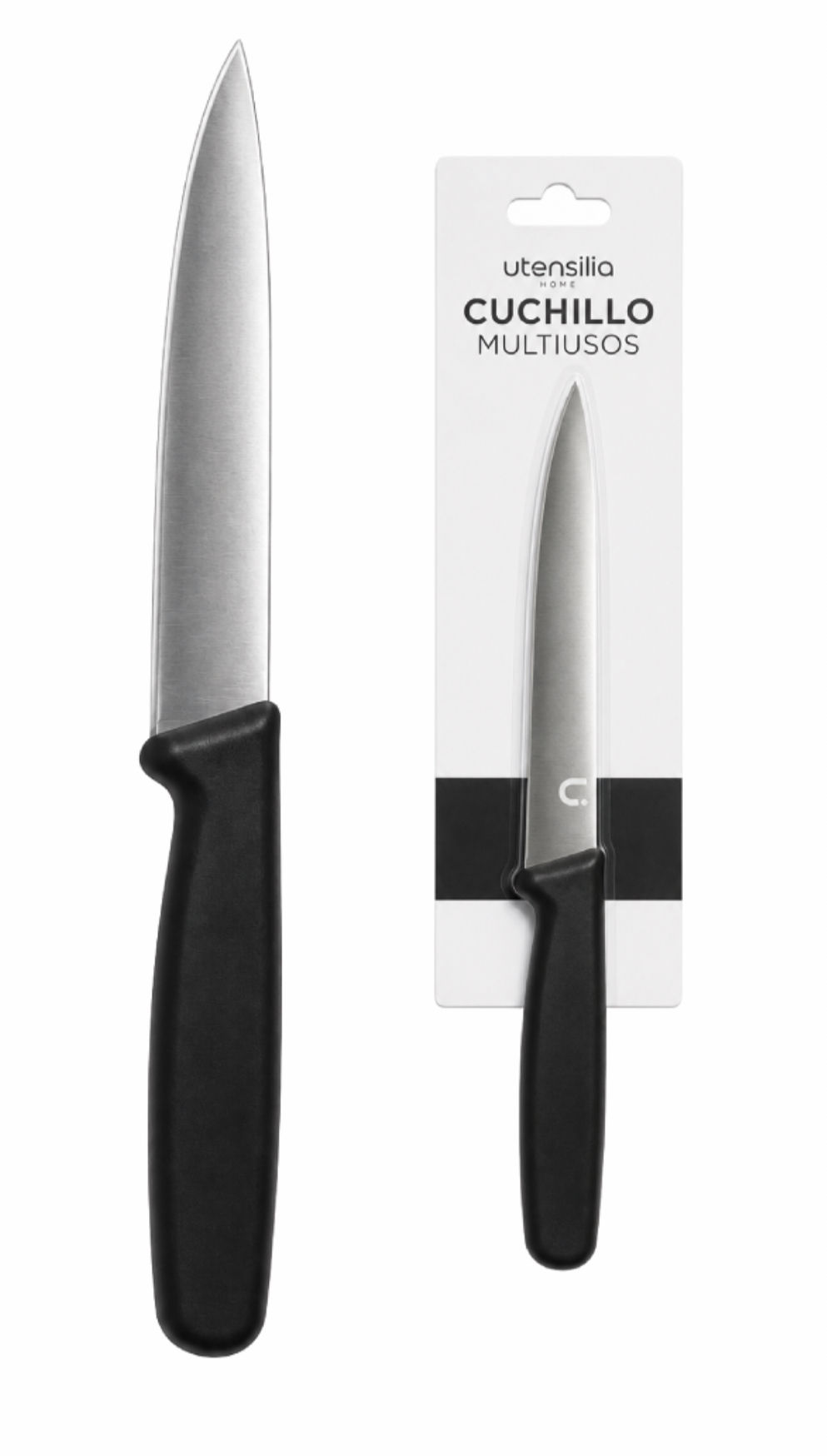 CUHILLO MULTIUSOS MANGO PLASTICO - 12 UD