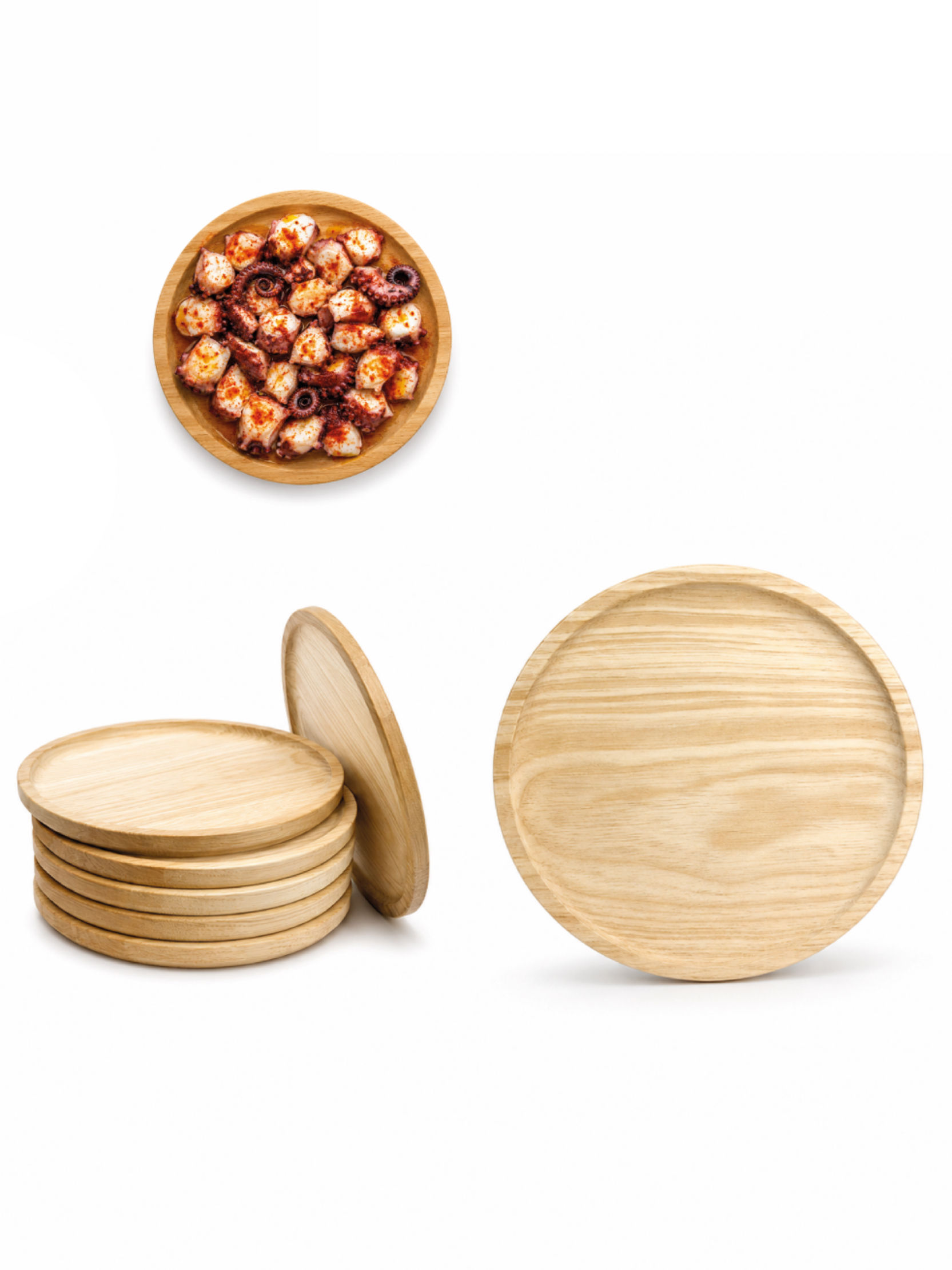 PLATO PULPO 30cm - 6 UD