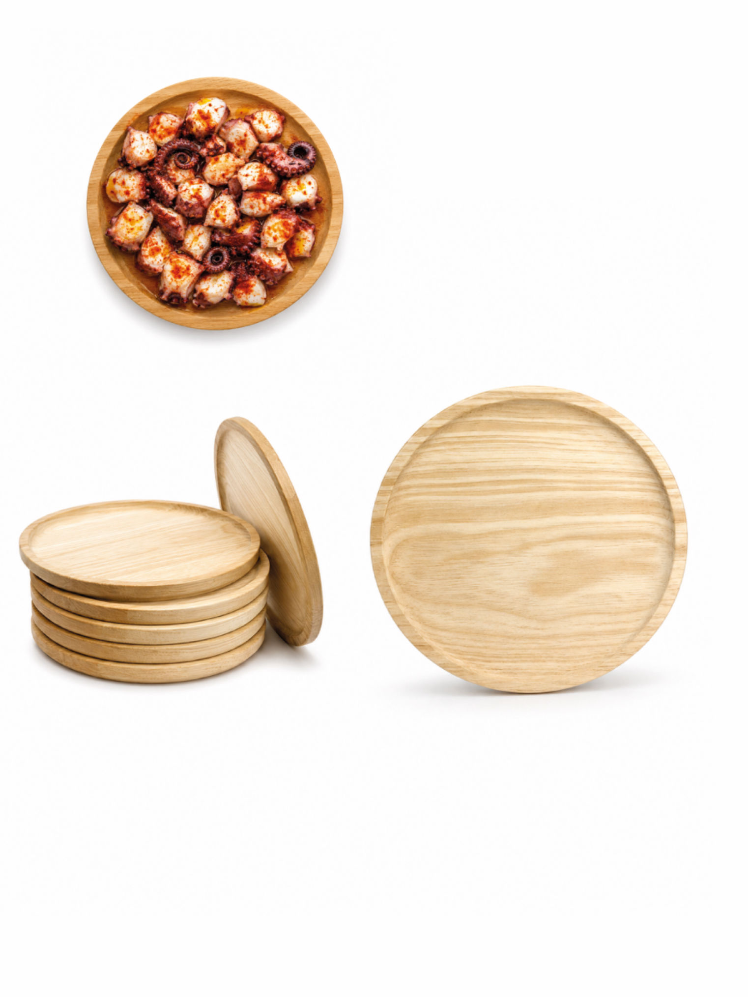 PLATO PULPO 22cm - 6 UD