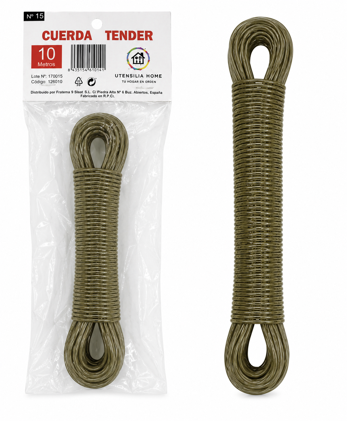 CUERDA TENDER 10 m 175 gr.