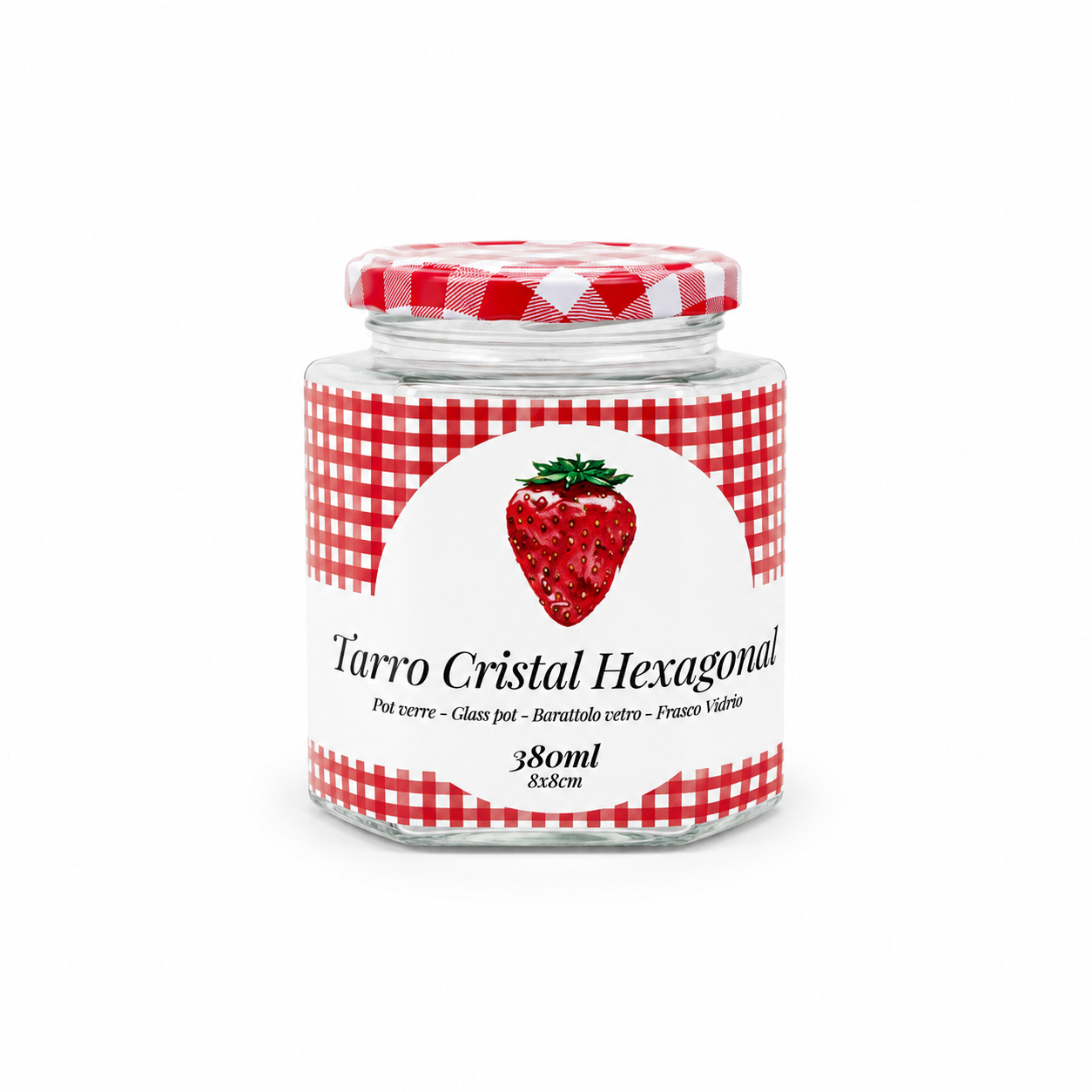 TARRO CRISTAL HEXAGONAL - 380 ml