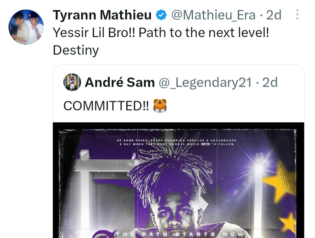 LSU RECRUITING ARE DOMINATING SOCIAL MEDIA