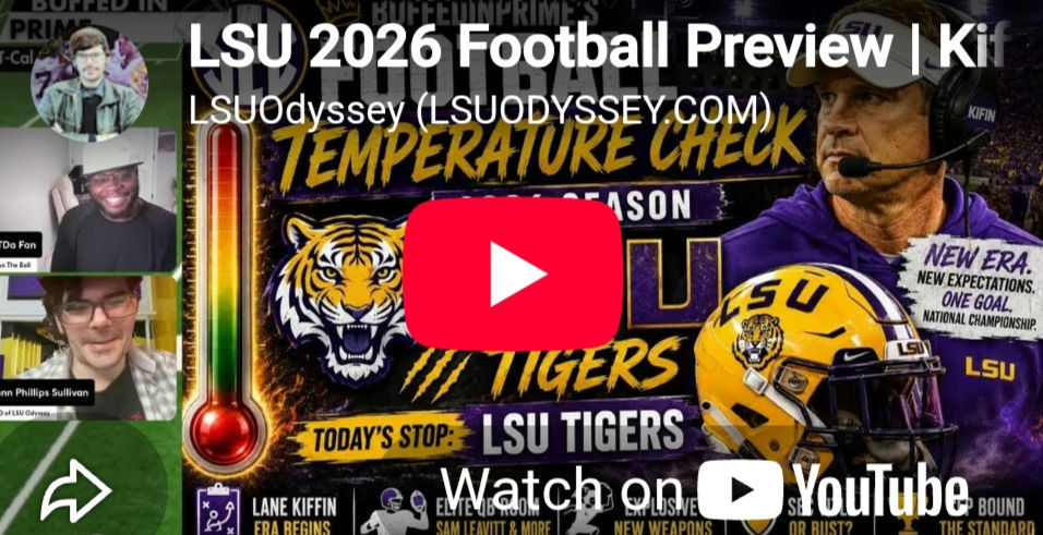 LSU 2026 SEASON PREVIEW SHOW by LSUOdyssey | Hosted by CTDaFan | Talking Kiffin | Leavitt | RECORD PREDICTION + EVERYTHING & EVERYONE ELSE