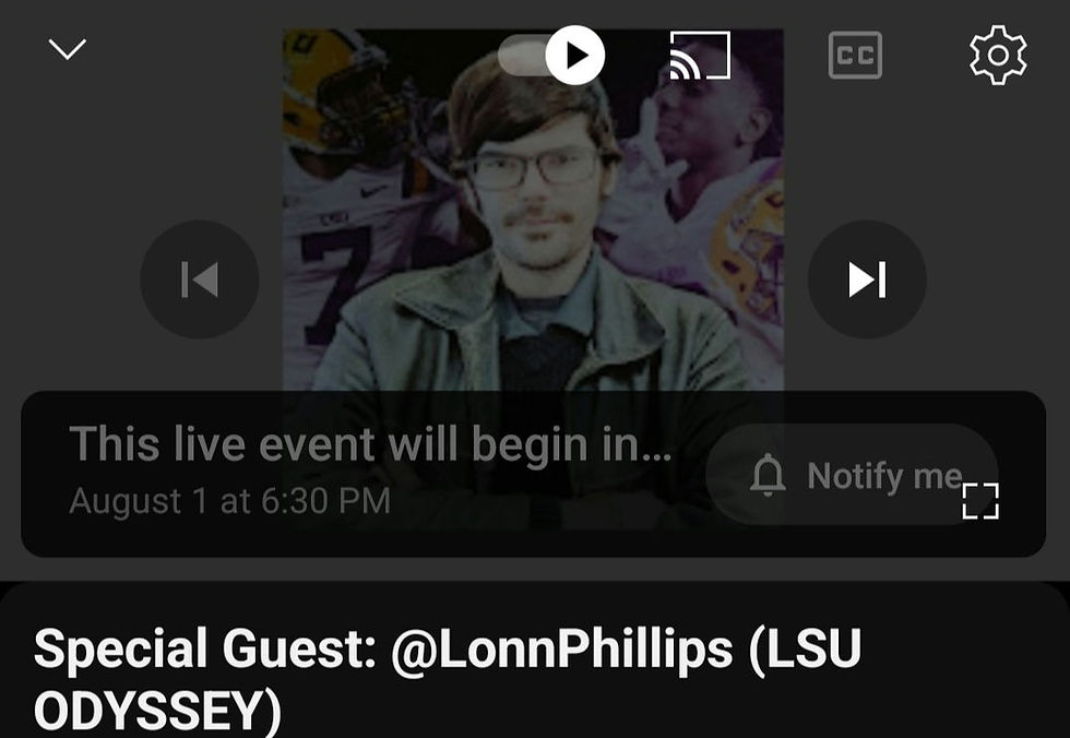 LSU ODYSSEY GUEST APPEARANCE ON CFB SZN PODCAST