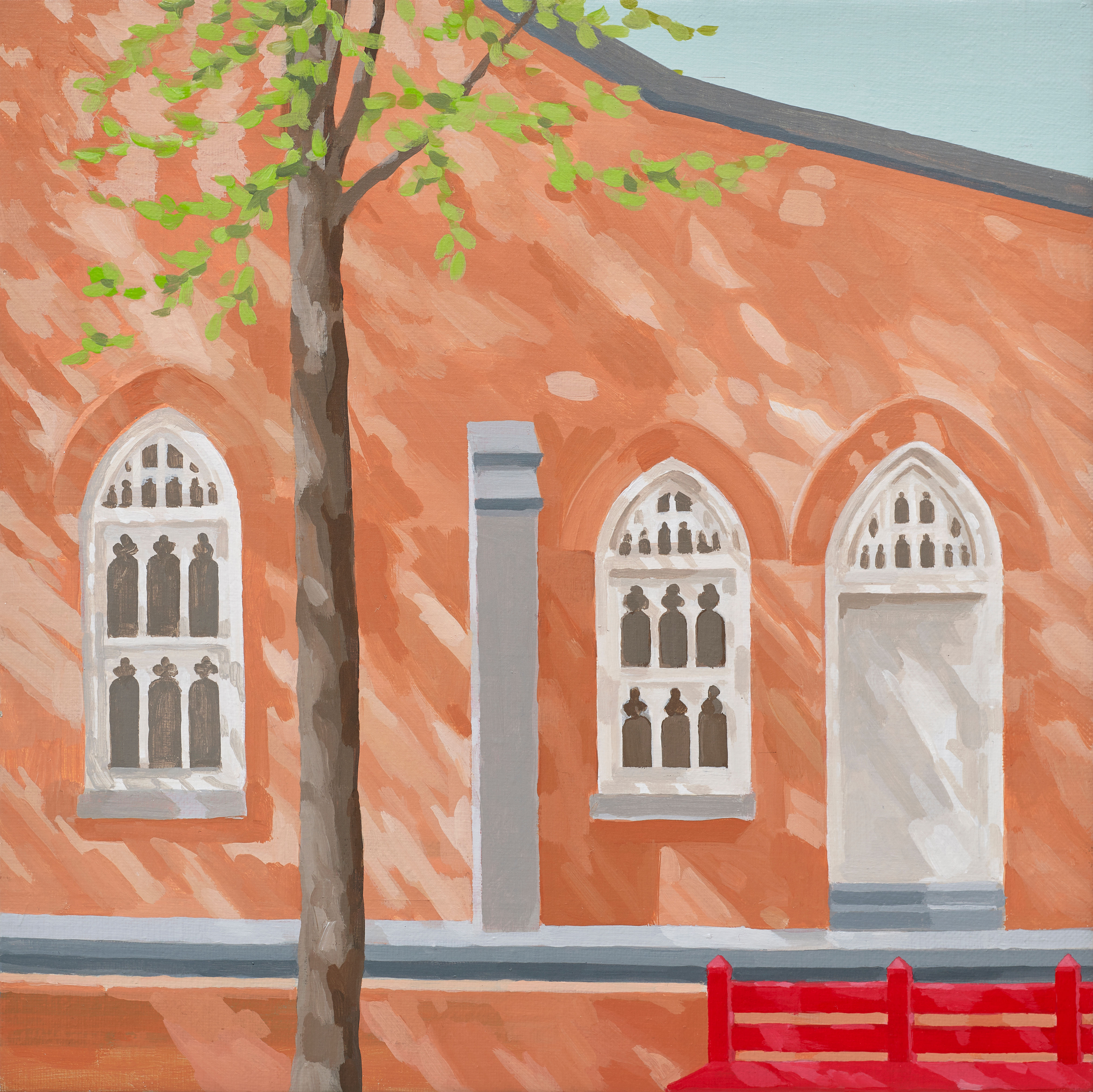 A 67-2  136, 정동길 그리고 빨간벤치