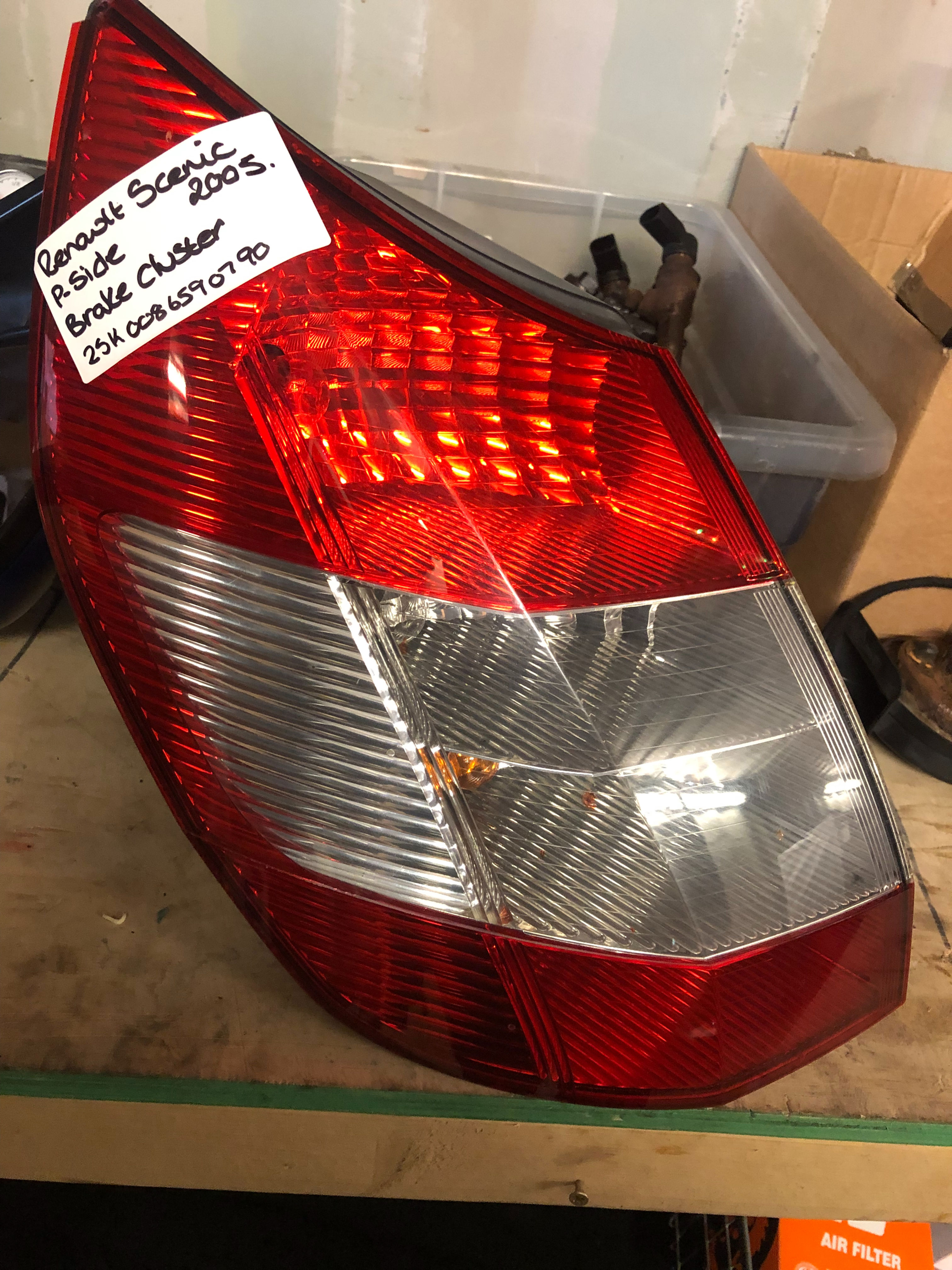 Renault Scenic Brake/ Tail Light Cluster