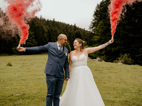 Utilisez des fumigènes pour des photos fun et colorées !