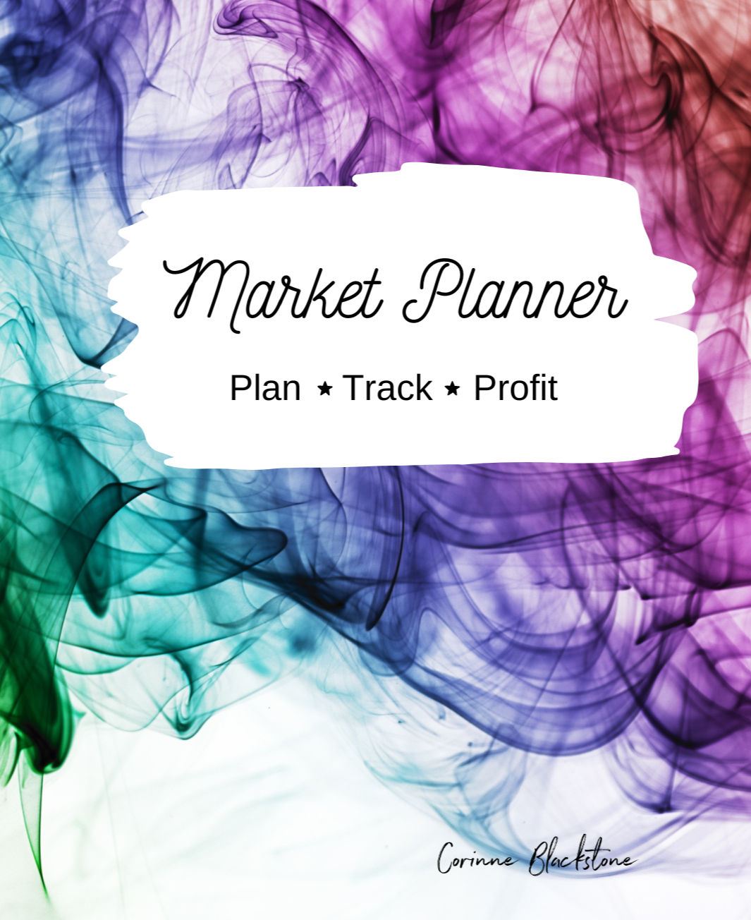 Market planner rainbow smoke physical product shipped to yo